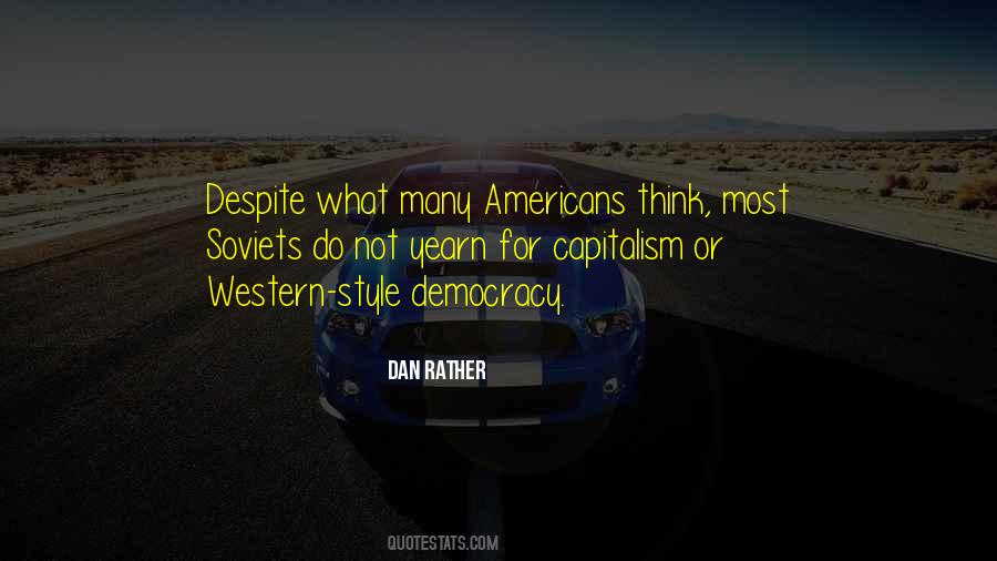 Western Democracy Quotes #1820942