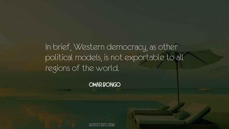 Western Democracy Quotes #965919