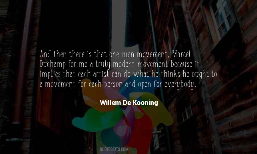 De Kooning Quotes #1074070