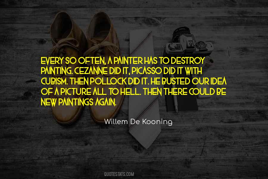 De Kooning Quotes #859541