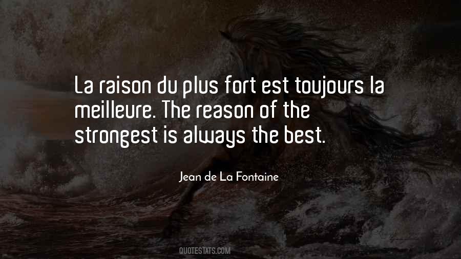De La Fontaine Quotes #1049585