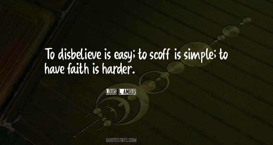 Simple Faith Quotes #533860