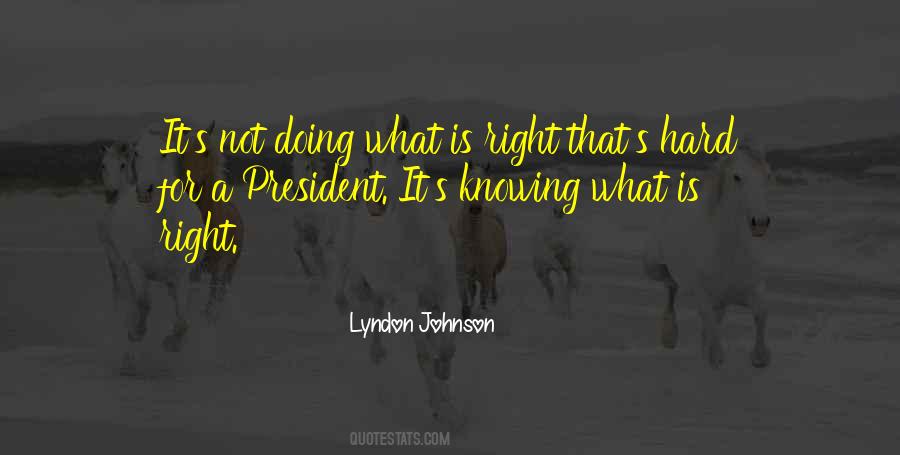 President Lyndon Johnson Quotes #1014414
