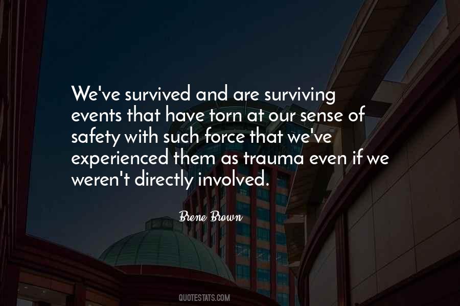 Sense Of Safety Quotes #1840546