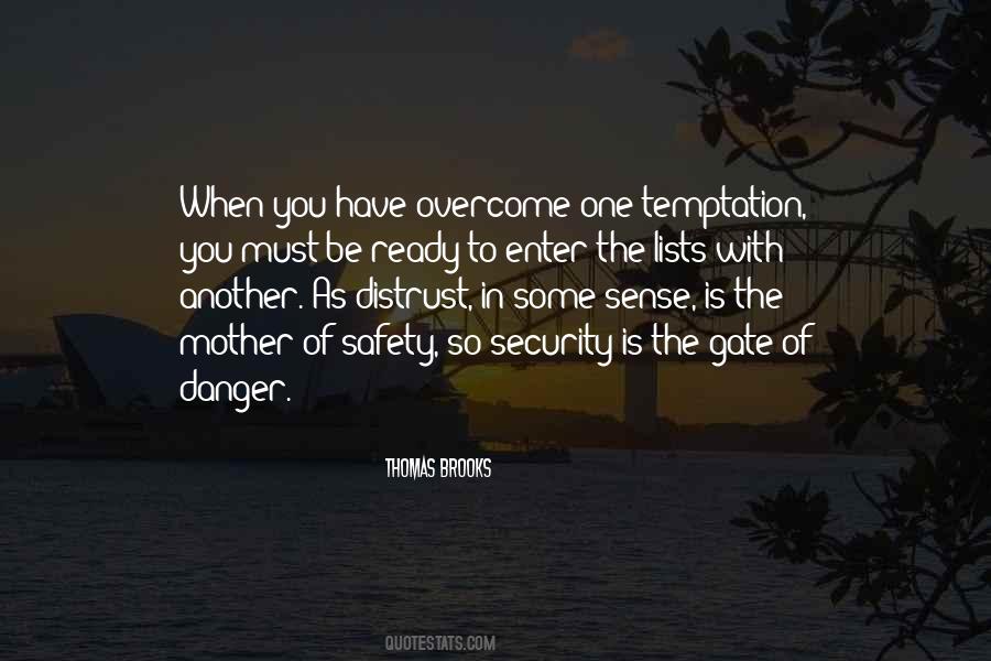 Sense Of Safety Quotes #576064