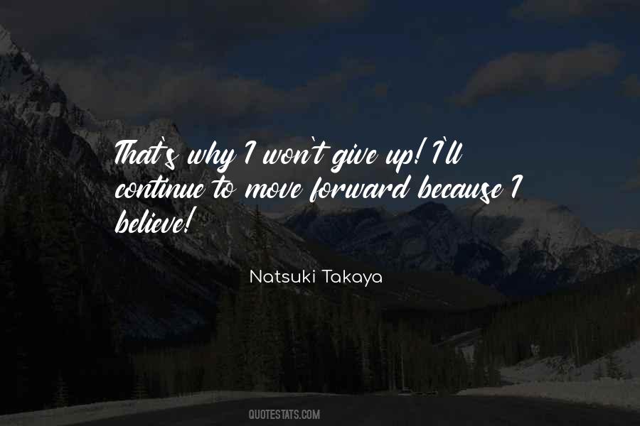 I Won T Give Up Quotes #1500168