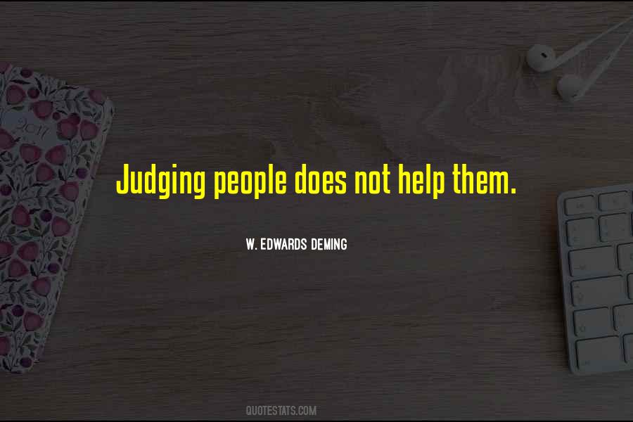 Quotes About Judging People #1749930