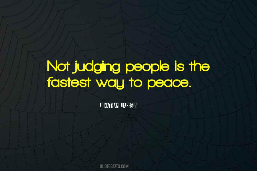 Quotes About Judging People #323154