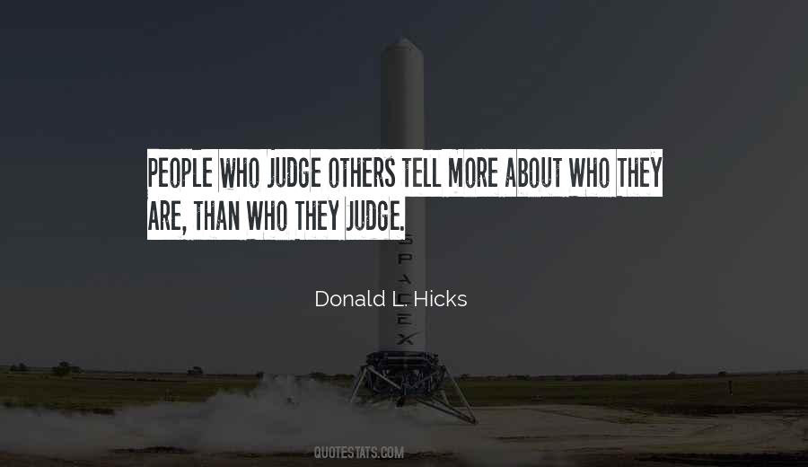 Quotes About Judging People #372165