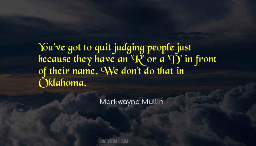 Quotes About Judging People #442720