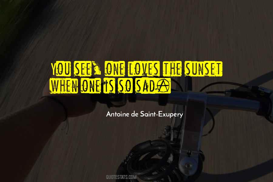 De Saint Exupery Quotes #255324