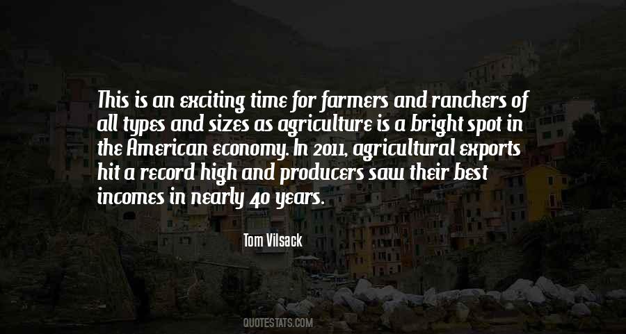 Vilsack Agriculture Quotes #1739352