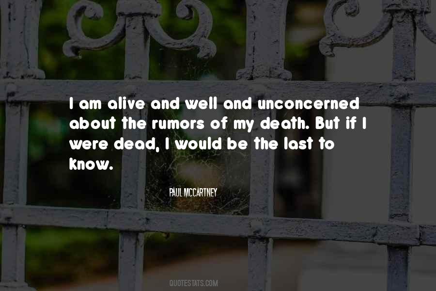 Dead And Alive Quotes #83084