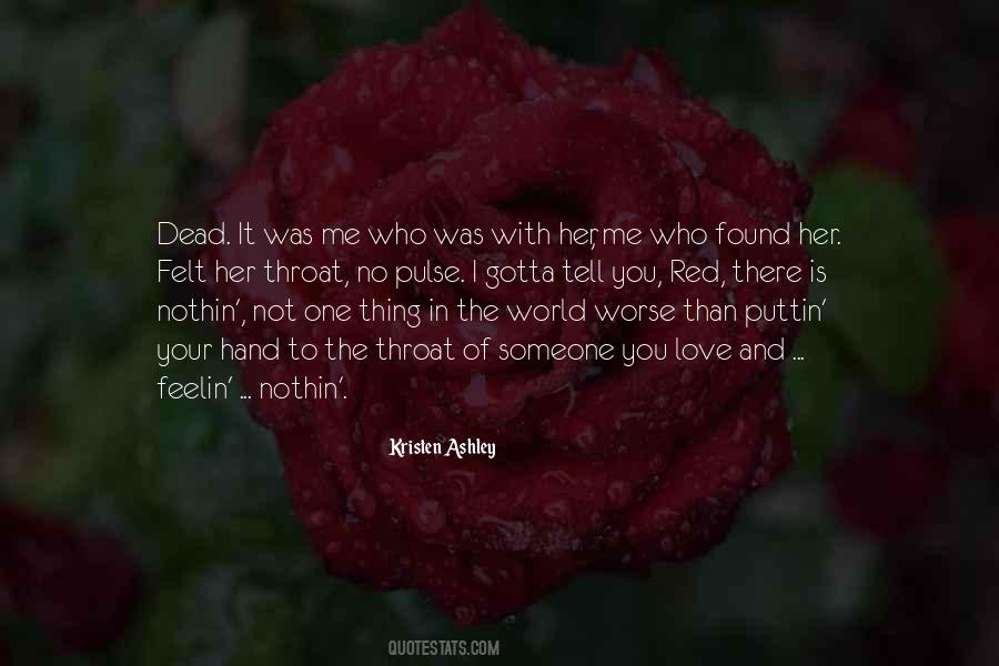 Dead And Love Quotes #284627