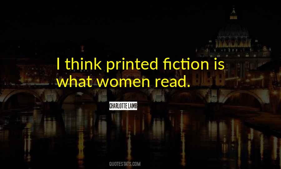 Fiction Is Quotes #1206595