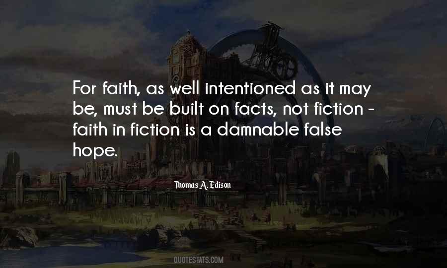 Fiction Is Quotes #1207866