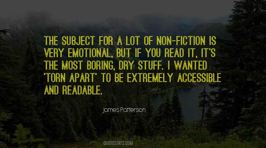 Fiction Is Quotes #1326893