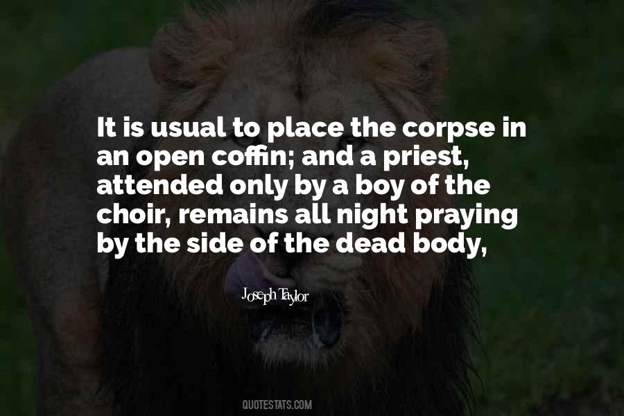 Dead Body Quotes #1099117