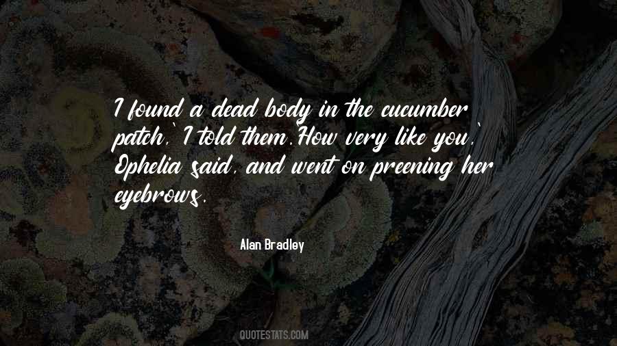 Dead Body Quotes #1220671