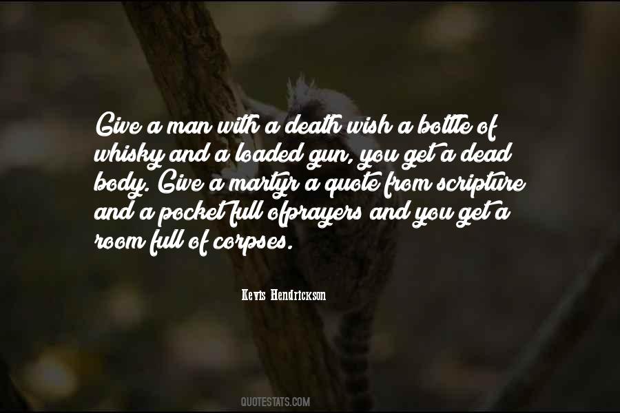 Dead Body Quotes #209355