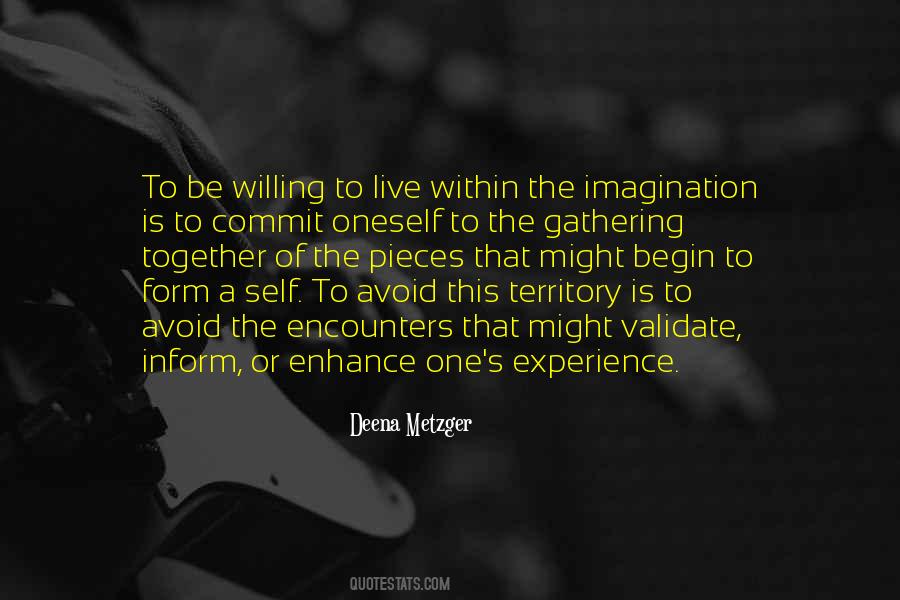 Self Imagination Quotes #1142606