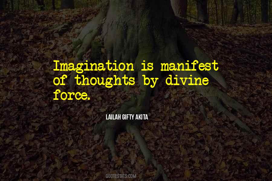 Self Imagination Quotes #298568