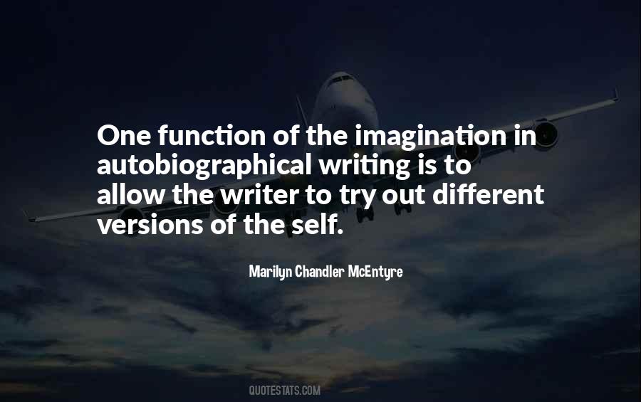 Self Imagination Quotes #486291