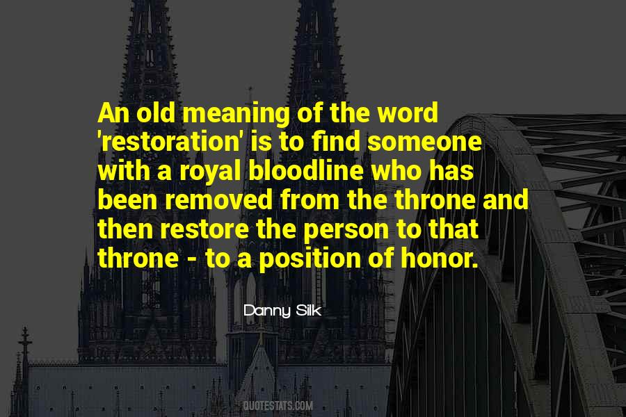 Your Bloodline Quotes #482277