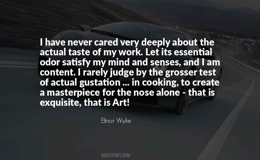 Quotes About Judging Art #806779