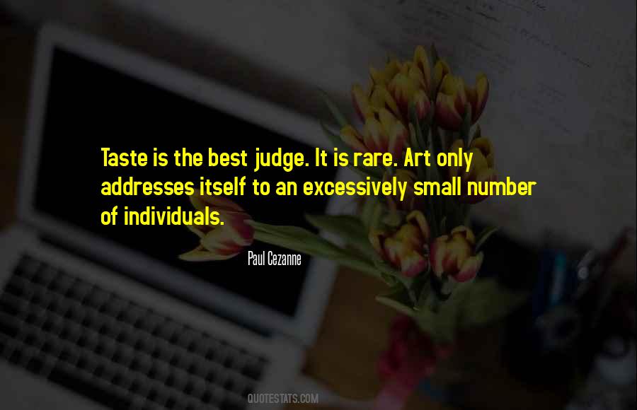 Quotes About Judging Art #976186