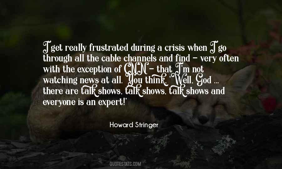 I Am Stringer Quotes #181387