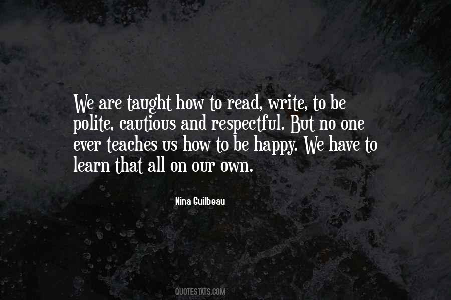 Read And Learn Quotes #14304