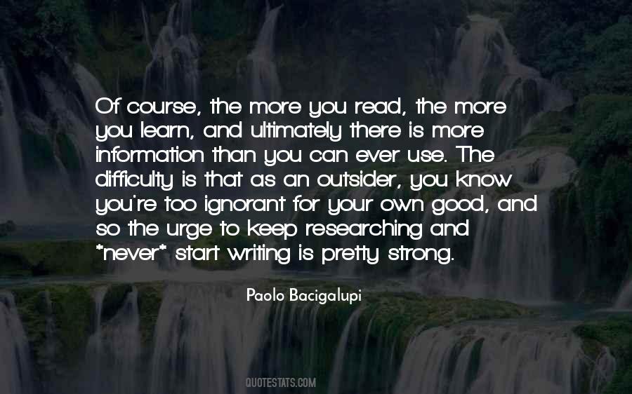 Read And Learn Quotes #569758