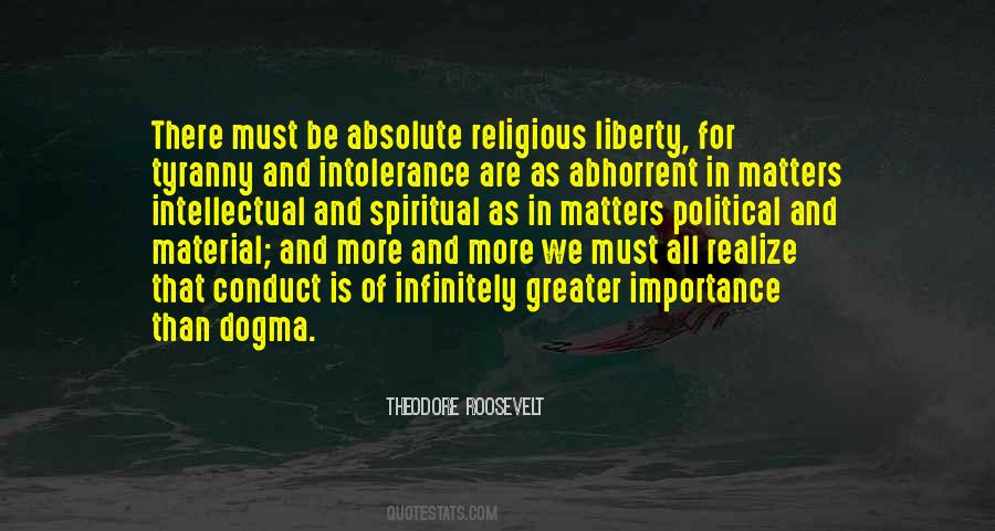 Religious Tyranny Quotes #449248