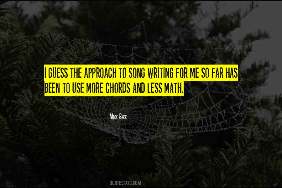 Song Writing Quotes #1430404