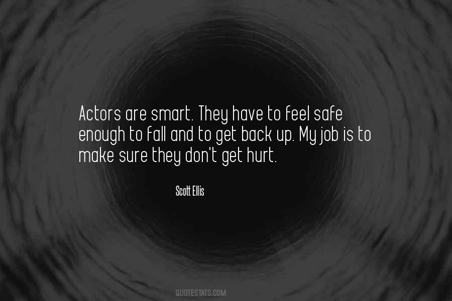Feel Safe Quotes #1016721