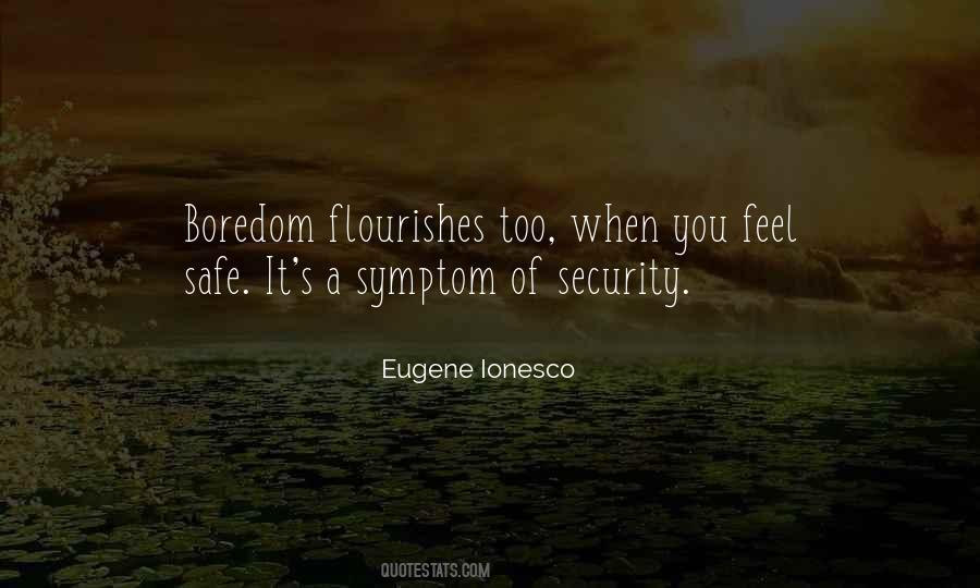 Feel Safe Quotes #1130643