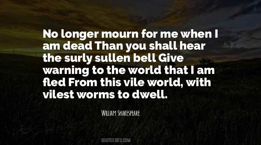 Dead To The World Quotes #390465