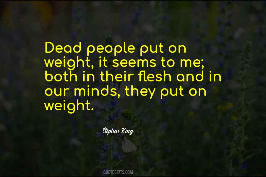 Dead Weight Quotes #701443