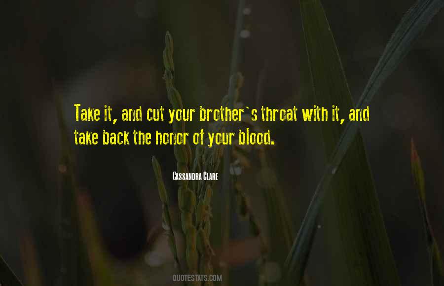 Cut Your Throat Quotes #1604215