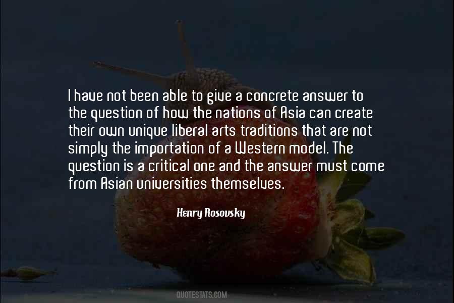 Rosovsky Henry Quotes #606525