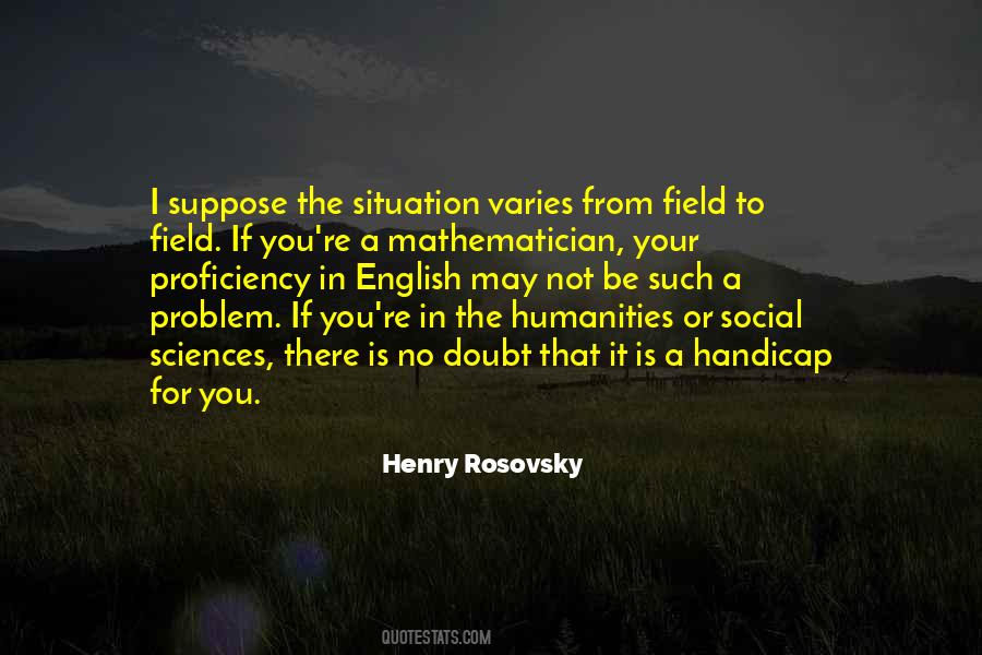 Rosovsky Henry Quotes #759014