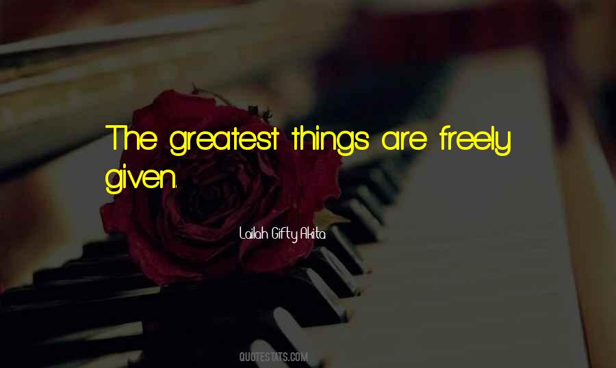 Freely Give Quotes #1000381