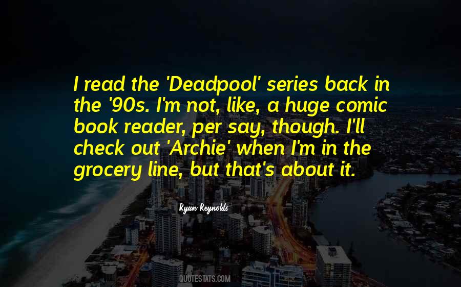 Deadpool Comic Book Quotes #213031