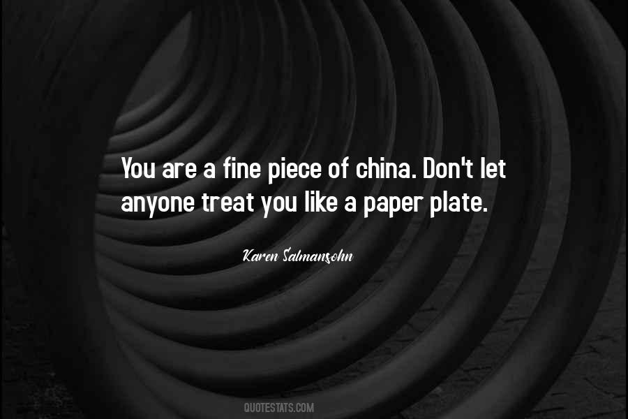 China Plate Quotes #503584