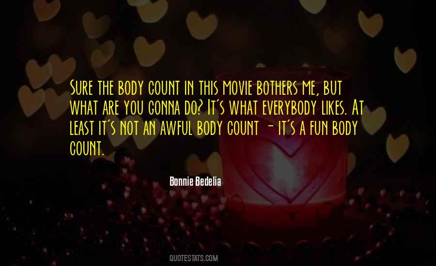 Body Count Cop Quotes #414533