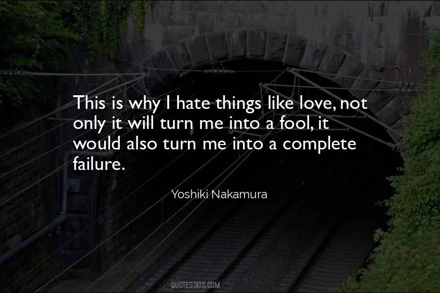 Yoshiki Quotes #167428