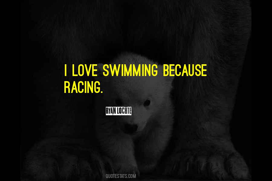 I Love Swimming Quotes #563706