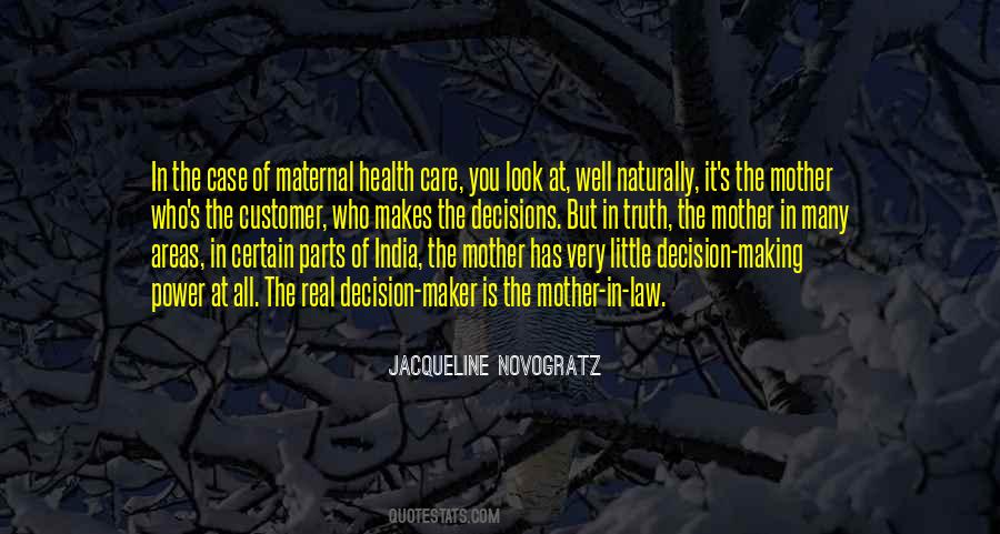 Mother S Care Quotes #961045