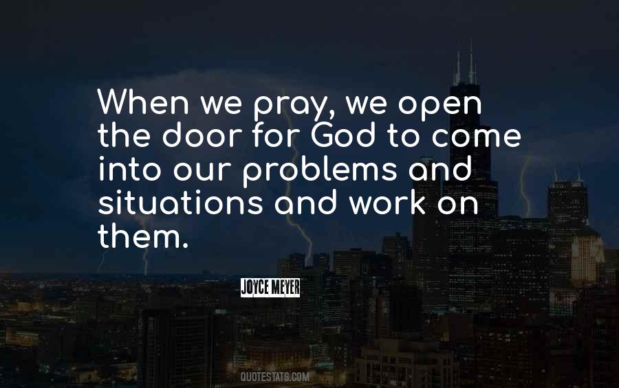 Open Doors Of God Quotes #1184990